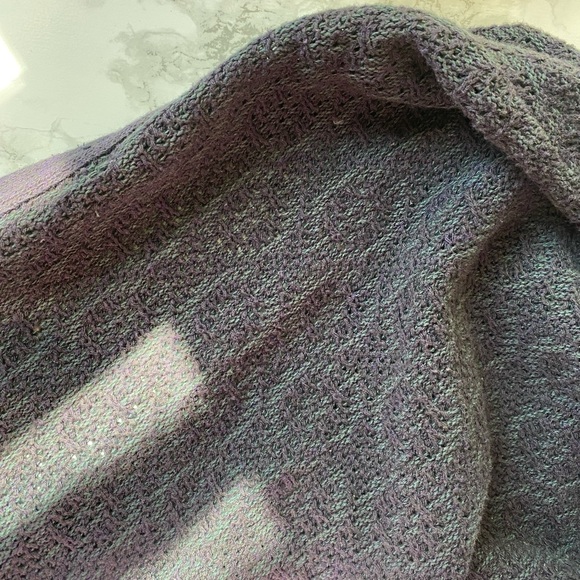 Vintage Geofforey Beene Italy knit Cardigan geometric Prada style free people - Picture 5 of 8